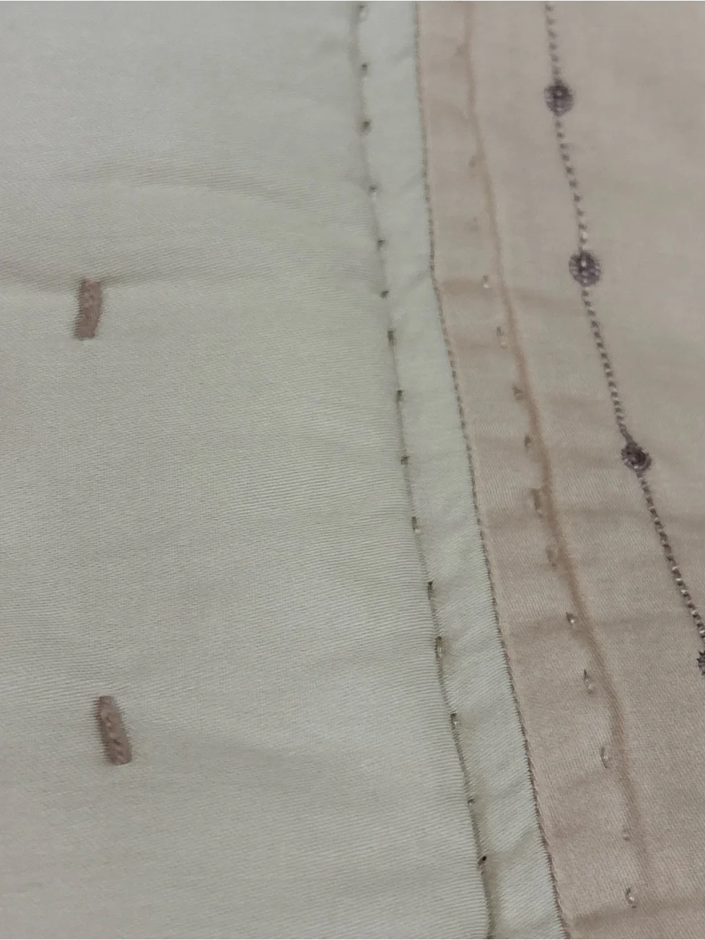 Vtg 90s Patchwork Appliqué Quilt King/CK Pick Stitch Comforter 112x95 Pink Brick